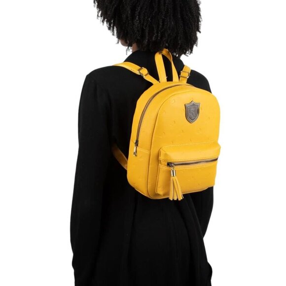 NEW Hufflepuff Hogwarts House (Harry Potter) Mini Backpack - Picture 8 of 11